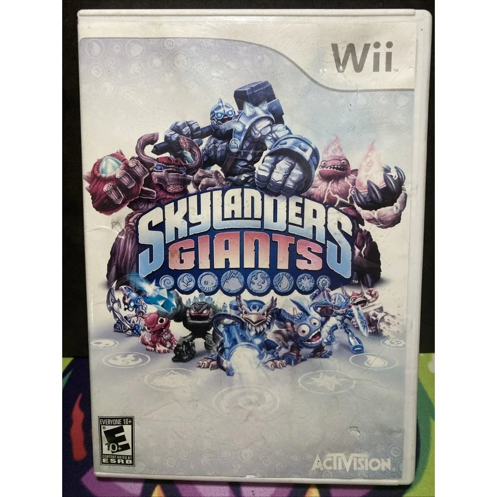 2012 Nintendo Wii Skylanders Giants Game And Case